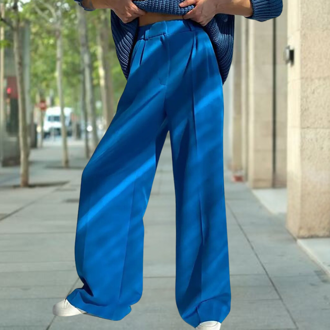 Tara™ • Wide-Leg Colourful Pants