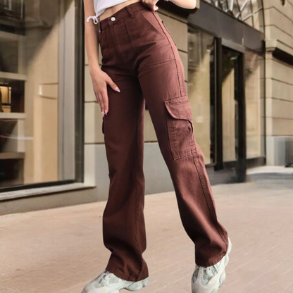 Addison™ • Wide-Leg Cargo Pants