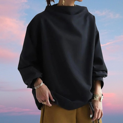 Mary™ • High Neck Long-Sleeve Top