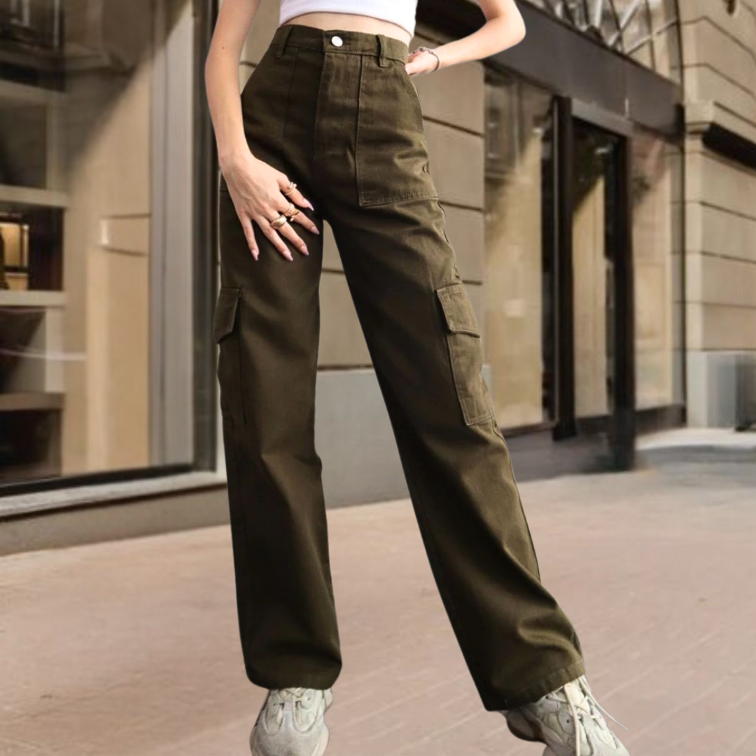 Addison™ • Wide-Leg Cargo Pants