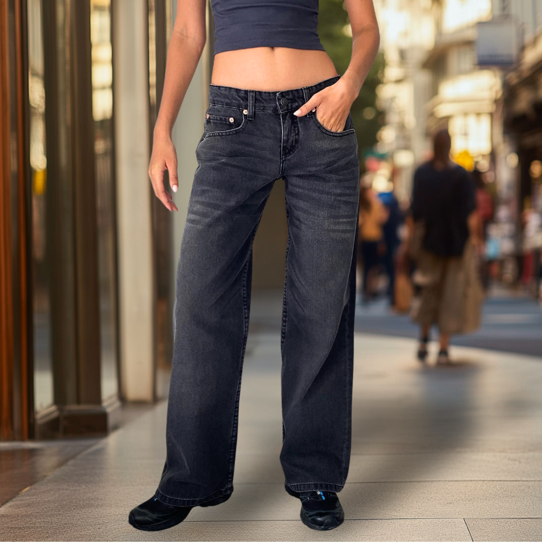 Linda™ • Straight-leg denim pants