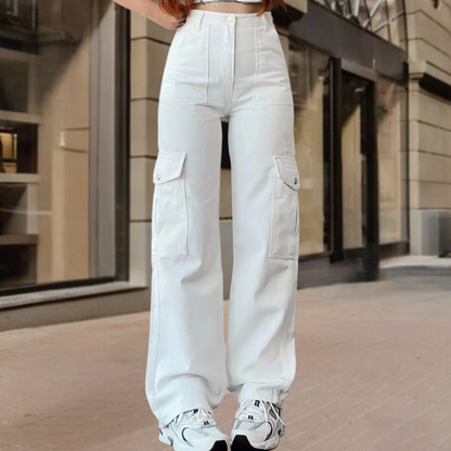 Addison™ • Wide-Leg Cargo Pants