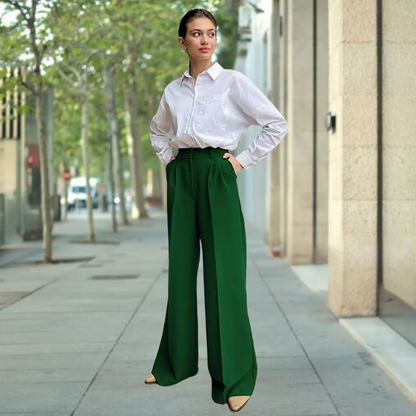 Tara™ • Wide-Leg Colourful Pants