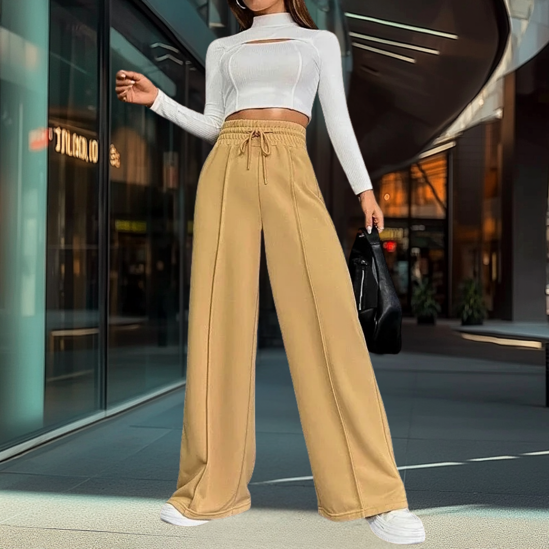 Kayla™ • Relaxed wide-leg trousers