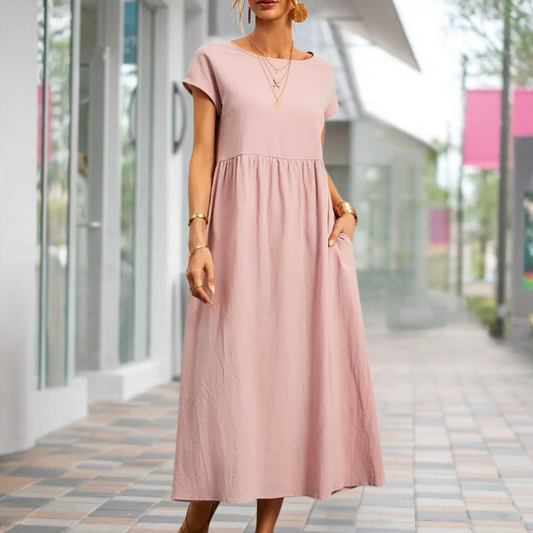 Hazel™ • Relaxed Midi Dress