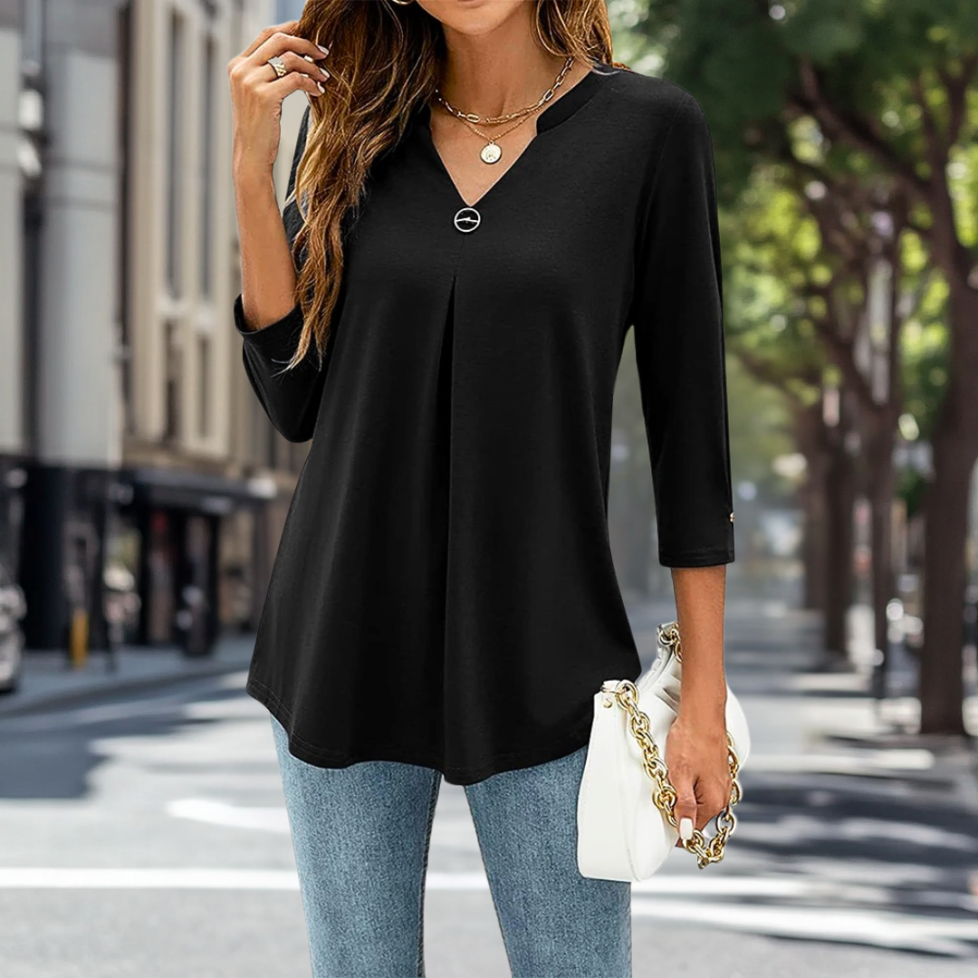 Abbey™ • Elegant everyday blouse